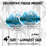 Toronto Ontario Canada Magnet 2-Pack — 4