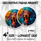 Dachshund Magnet 2-Pack — 4