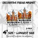 Auburn Alabama Magnet 2-Pack — 4