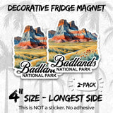 Badlands National Park Magnet 2-Pack — 4