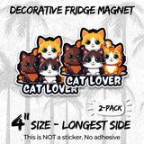 Cat Lover Magnet 2-Pack — 4