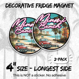 Miami Beach Florida Magnet 2-Pack — 4