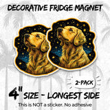 Golden Retriever Magnet 2-Pack — 4