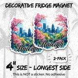 Raleigh North Carolina Magnet 2-Pack — 4