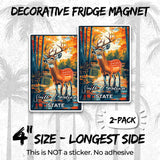 South Carolina State Magnet 2-Pack — 4