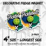 Pickleball Magnet 2-Pack — 4