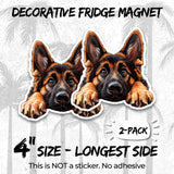 German Shepherd Magnet 2-Pack — 4