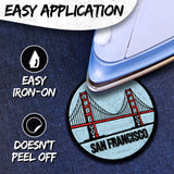 San Francisco Golden Gate Bridge California Patch — 3