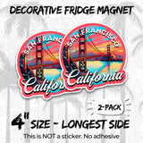 San Francisco California Magnet 2-Pack — 4