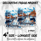 Wilmington North Carolina Magnet 2-Pack — 4