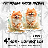 Pomeranian Magnet 2-Pack — 4