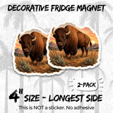 Bison Magnet 2-Pack — 4