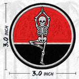 Skeleton Yoga Patch — 3