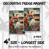 Delaware State Magnet 2-Pack — 4
