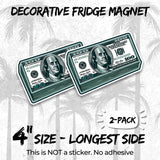 Dollar Bill Magnet 2-Pack — 4