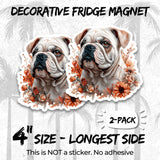 English Bulldog Magnet 2-Pack — 4