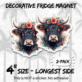 Highland Cow Magnet 2-Pack — 4