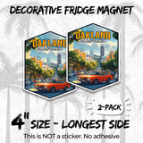 Oakland California Magnet 2-Pack — 4
