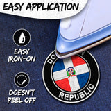 Dominican Republic Flag Patch — 3