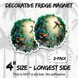 Costa Rica Magnet 2-Pack — 4
