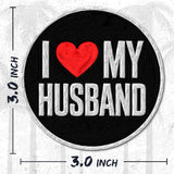 I Love My Husband Patch — 3