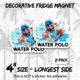 Water Polo Magnet 2-Pack — 4