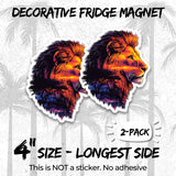 Lion Magnet 2-Pack — 4