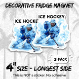 Ice Hockey Magnet 2-Pack — 4