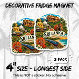 Sri Lanka Magnet 2-Pack — 4