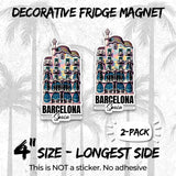 Barcelona Spain Magnet 2-Pack — 4