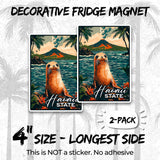 Hawaii State Magnet 2-Pack — 4