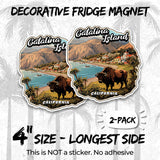 Catalina Island California Magnet 2-Pack — 4