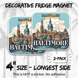 Baltimore Maryland Magnet 2-Pack — 4