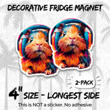 Guinea Pig Magnet 2-Pack — 4