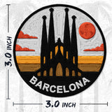 Barcelona Spain Patch — 3