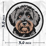 Black Labradoodle Patch — 3