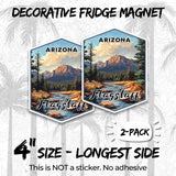 Flagstaff Arizona Magnet 2-Pack — 4