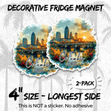 Columbus Ohio Magnet 2-Pack — 4