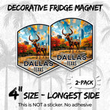 Dallas Texas Magnet 2-Pack — 4