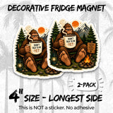 Bigfoot Coffee Magnet 2-Pack — 4