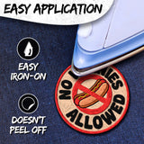 No Weenies Allowed Patch — 3