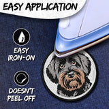 Black Labradoodle Patch — 3