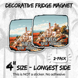 Taos New Mexico Magnet 2-Pack — 4
