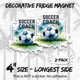 Soccer Coach Magnet 2-Pack — 4