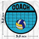Volleyball Coach Patch — 3