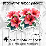 Hibiscus Magnet 2-Pack — 4