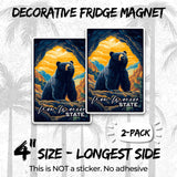 New Mexico State Magnet 2-Pack — 4