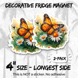 Monarch Butterfly Magnet 2-Pack — 4