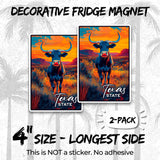 Texas State Magnet 2-Pack — 4