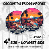 Santa Barbara California Magnet 2-Pack — 4